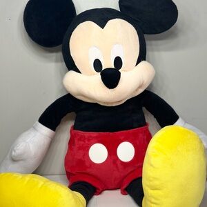 HUGE! Disney Mickey Mouse Jumbo Plush Stuffed Animal Doll 36" Disney Baby Large